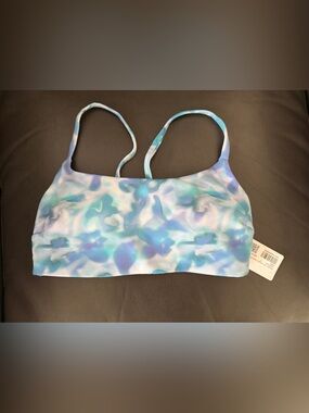 Lululemon Womens Wunder Train Stappy Racer Bra C/D Size 6 NWT